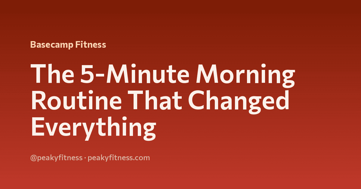 RowImages sample — fitness coach OG link preview (1200×630)